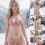 Jennifer Aniston is seductively beautiful in a pink bikini at Jungfrau Mountain, a famous landmark in the snowy mountains of Switzerland.